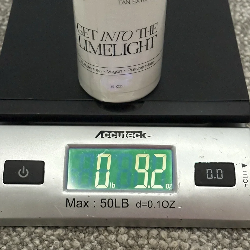 Get Into The Limelight Tan Extender Lotion Moisturizer New Sealed 8‎ Oz Vegan